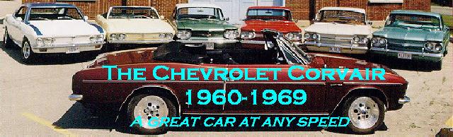 The Chevrolet Corvair 1960-1969 - A great car at any speed!